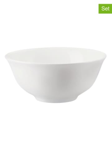 Rosenthal 6er-Set: Schalen "Jade" in Weiß - Ø 14 cm