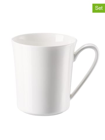 Rosenthal 6er-Set: Jumbotassen "Jade" in Weiß - 400 ml
