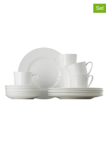 Rosenthal 18tlg. Kaffeeservice "Jade" in Weiß
