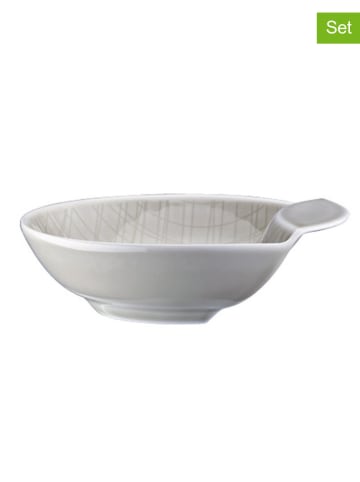 Rosenthal 6er-Set: Schalen "Mesh Colours" in Grau - 260 ml