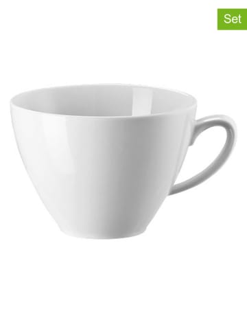 Rosenthal 6er-Set: Kaffeetassen "Mesh" in Weiß - 290 ml