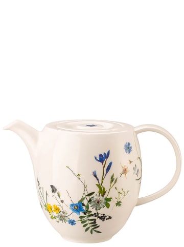 Rosenthal Kaffeekanne "Brillance" in Weiß/ Gelb/ Blau - 1,5 l