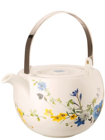 Rosenthal Teekanne "Brillance" in Weiß/ Gelb/ Blau - 1,35 l