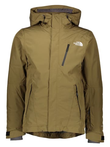 The North Face Kurtka narciarska "Descendit" w kolorze khaki