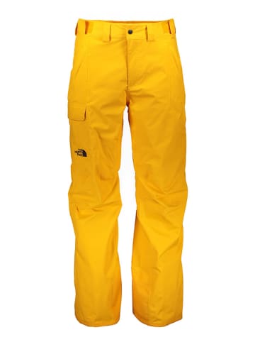 The North Face Spodnie narciarskie "Freedom" w kolorze żółtym