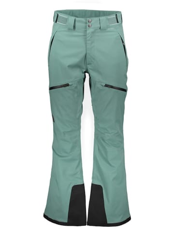 The North Face Spodnie narciarskie "Chakal" w kolorze turkusowym