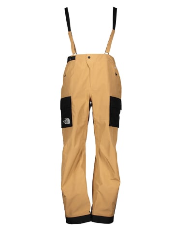 The North Face Spodnie narciarskie "Sidecut" w kolorze jasnobrązowym