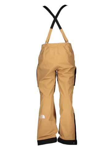 The North Face Spodnie narciarskie "Sidecut" w kolorze jasnobrązowym