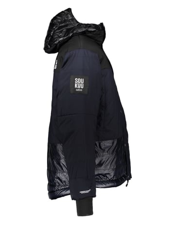 The North Face Kurtka puchowa "Soukuu" w kolorze czarno-granatowym