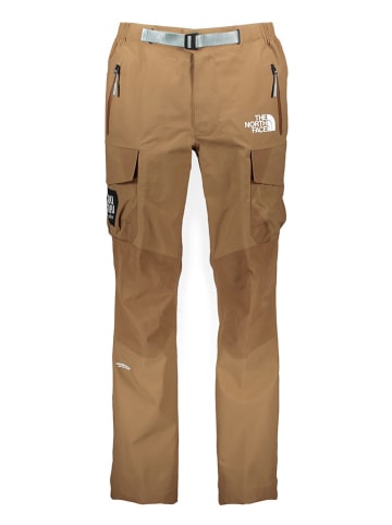 The North Face Spodnie softshellowe "Soukuu" w kolorze jasnobrązowym