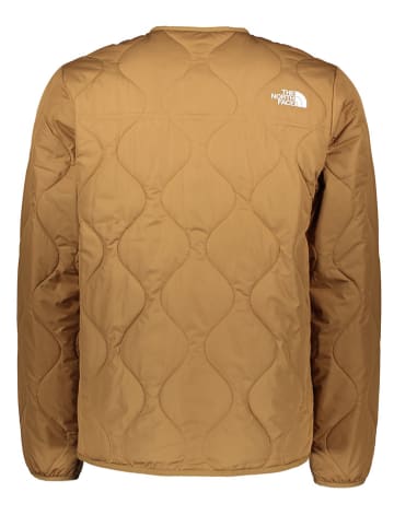The North Face Kurtka pikowana "Ampato" w kolorze jasnobrązowym