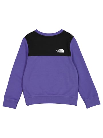 The North Face Sweatshirt  in Lila/ Schwarz