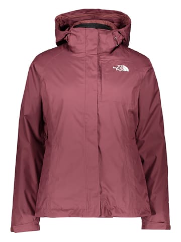 The North Face 3in1-Funktionsjacke "New Modis" in Rosa/ Schwarz