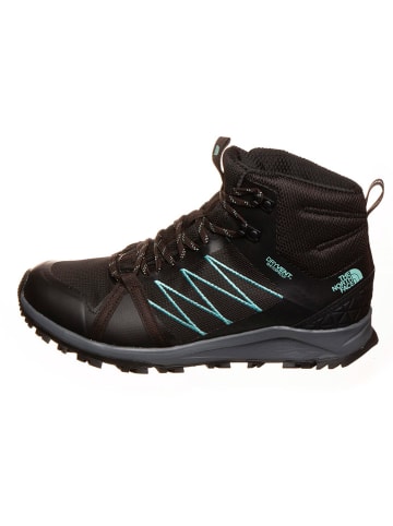 The North Face Wanderschuhe "Litewave Fastpack II" in Schwarz/ Türkis