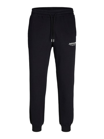 Jack & Jones Spodnie dresowe w kolorze czarnym