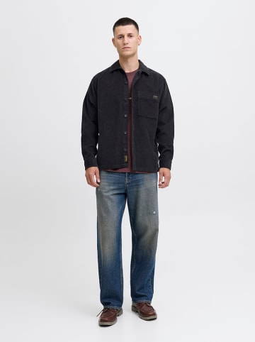 Jack & Jones Koszula sztruksowa w kolorze czarnym