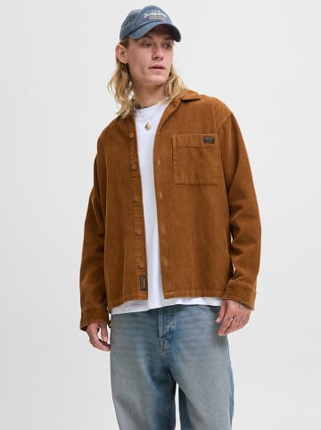 Jack & Jones Koszula sztruksowa w kolorze jasnobrązowym