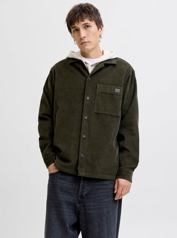 Jack & Jones Koszula sztruksowa w kolorze khaki