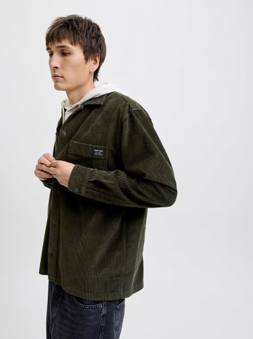 Jack & Jones Cordhemd in Khaki