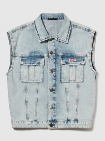 Sisley Weste in Hellblau