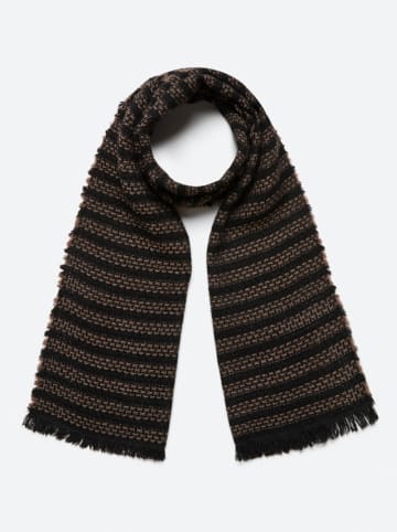 Sisley Schal in Schwarz/ Braun