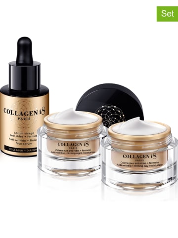 COLLAGEN i8 3tlg. Gesichtspflege-Set "Collagen + Diamond"