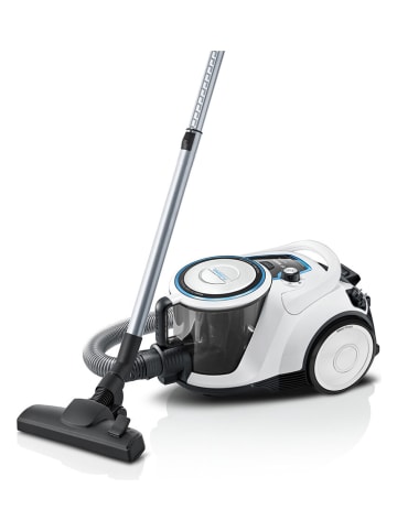 Bosch Kleingeräte Beutelloser Bodenstaubsauger "ProSilence" in Weiß/ Schwarz