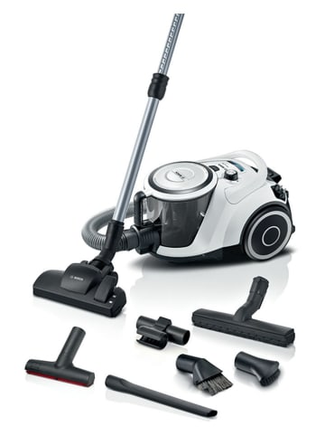 Bosch Kleingeräte Beutelloser Bodenstaubsauger "Serie 6" in Weiß
