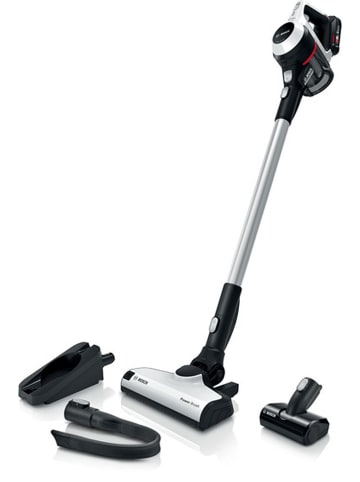 Bosch Kleingeräte 2in1-Akkustaubsauger "Serie 6" in Weiß/ Schwarz - 18 V