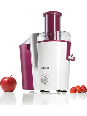 Bosch Kleingeräte Entsafter "VitaJuice 2" in Weiß/ Beere - 700 W