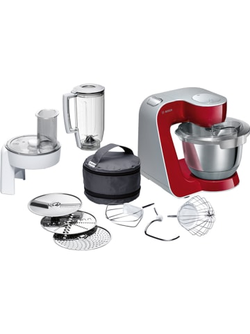 Bosch Kleingeräte Küchenmaschine "MUM5 CreationLine" mit Zubehör in Deep Red - 1.000 W