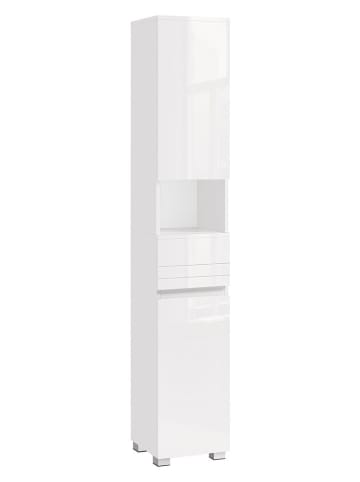Songmics Badschrank in Weiß - (B)30 x (H)170 x (T)30 cm