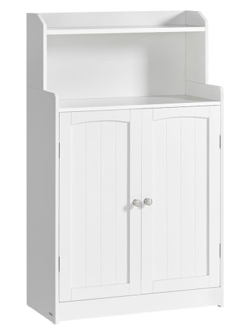 Songmics Badschrank in Weiß - (B)60 x (H)100 x (T)30 cm