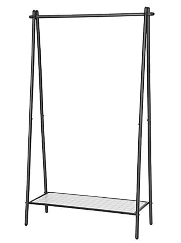 Songmics Kleiderständer in Schwarz - (B)92,5 x (H)153 x (T)33,5 cm