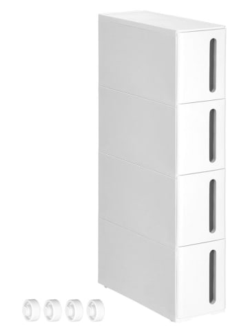 Songmics Küchenregal in Weiß - (B)17,3 x (H)84 x (T)45,2 cm