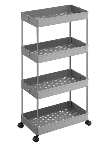 Songmics Küchenwagen in Hellgrau - (B)42 x (H)86 x (T)23,6 cm