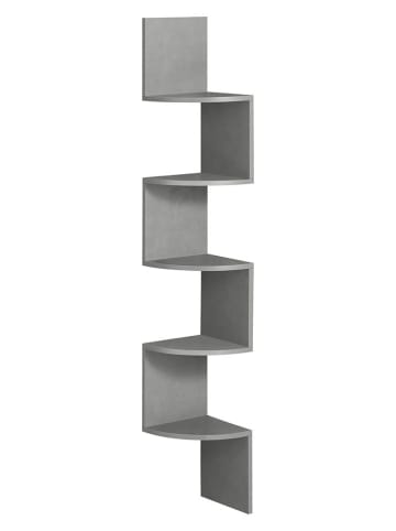 Songmics Eckenregal in Grau - (B)20 x (H)126 x (T)20 cm