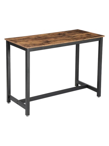 Songmics Bartisch in Braun - (B)120 x (H)90 x (T)60 cm