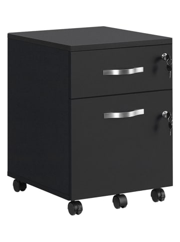 Songmics Aktenschrank in Schwarz - (B)40 x (H)54 x (T)43,8 cm