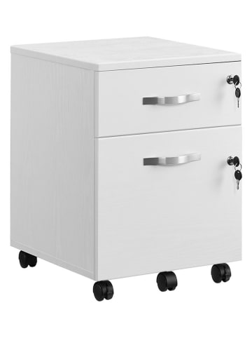 Songmics Aktenschrank in Weiß - (B)43 x (H)72 x (T)44,5 cm