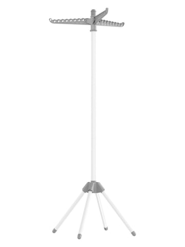 Songmics Wasrek wit/grijs - (H)150 cm