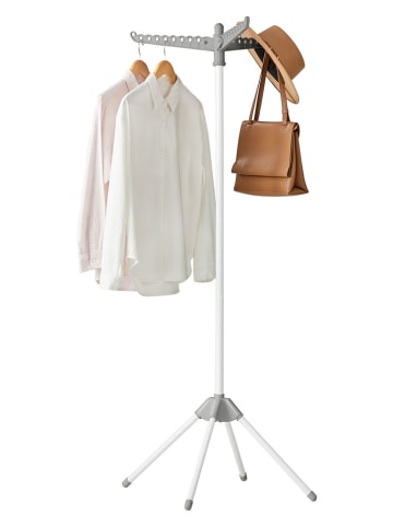 Songmics Wasrek wit/grijs - (H)150 cm