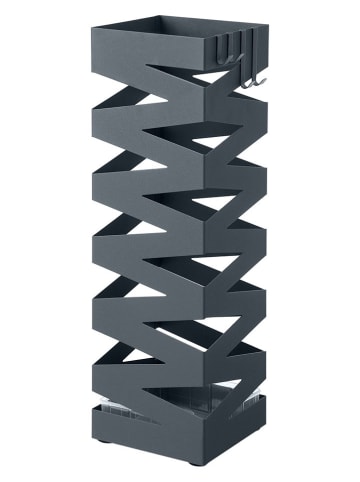 Songmics Schirmständer in Grau - (B)15,5 x (H)49 x (T)15,5 cm