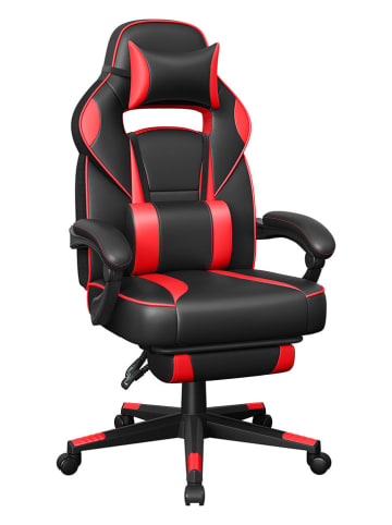 Songmics Bürostuhl in Schwarz/ Rot - (B)67 x (H)116 x (T)66 cm