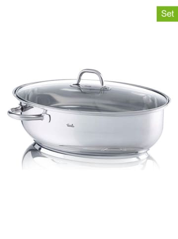 Fissler 2tlg. Edelstahl-Bräter"Family Line"