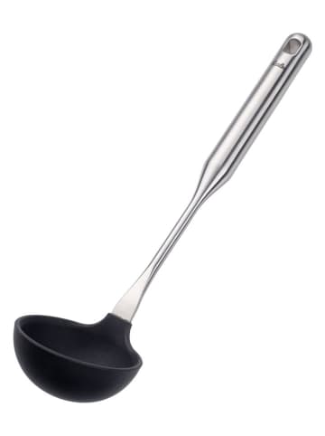 Fissler Edelstahl-Schöpflöffel "Essential" in Schwarz/ Silber