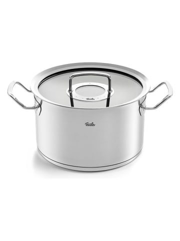Fissler 2-delige set: roestvrijstalen pan met deksel "Profi Collection®" - Ø 24 cm