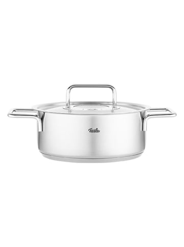 Fissler 2tlg. Set: Edelstahl-Bratentopf "Pure Collection" - Ø 24 cm