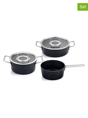 Fissler 5tlg. Kochgeschirrset "Adamant®" in Schwarz