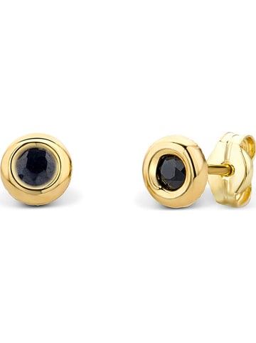Revoni Gold-Ohrstecker mit Edelsteinen